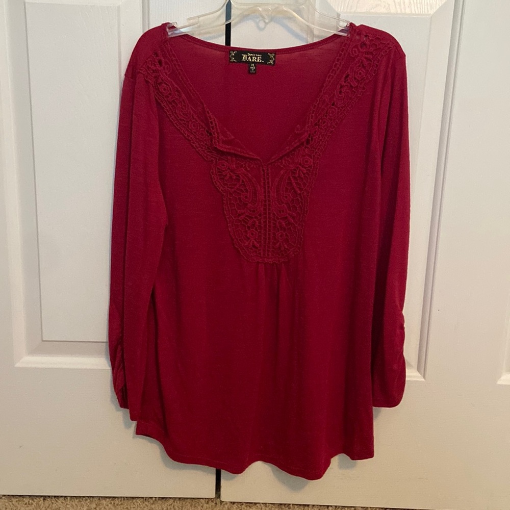 Garnet XL Juniors Top